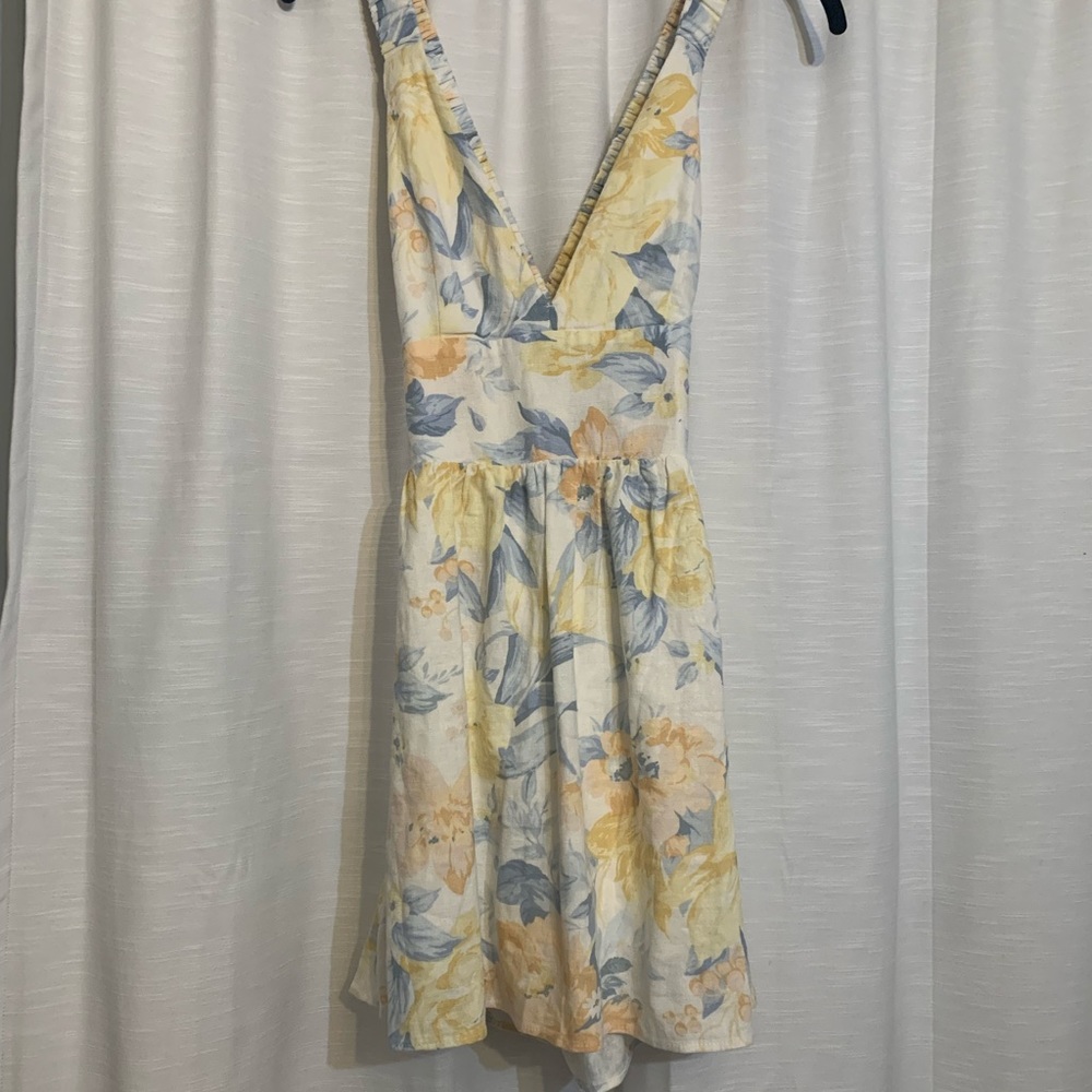 Abercrombie floral romper dress